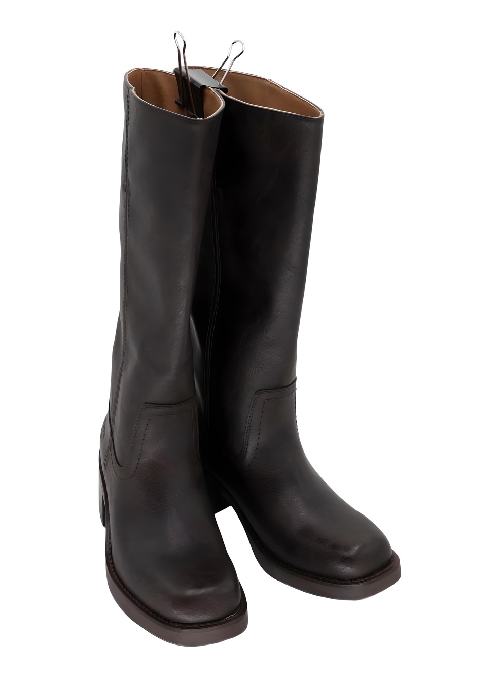 Frye and Co. Womens Miranda 14 Tall Boot Dark Brown Size 7.5M